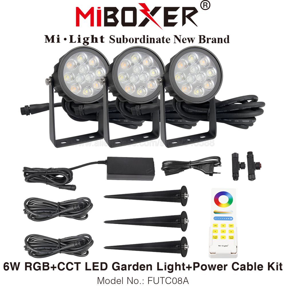 MiBoxer   ŰƮ, FUTC08A, 6W RGB, CCT LED..
